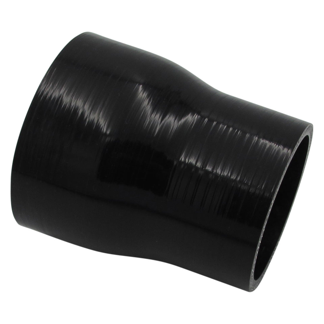 GASO Straight Reducer 3" to 2.5" (76-63mm) Silicone Hose Black