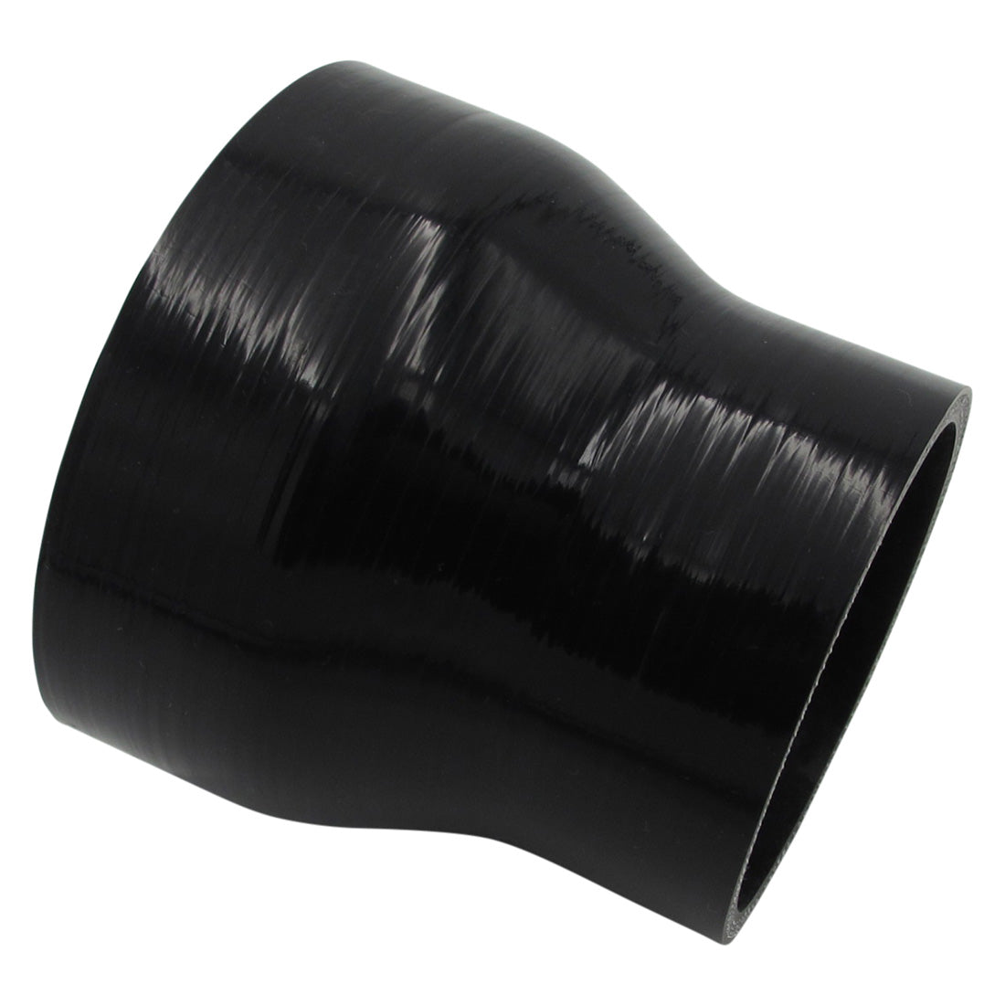 GASO Straight Reducer 4" to 3" (102-76mm) Silicone Hose Black