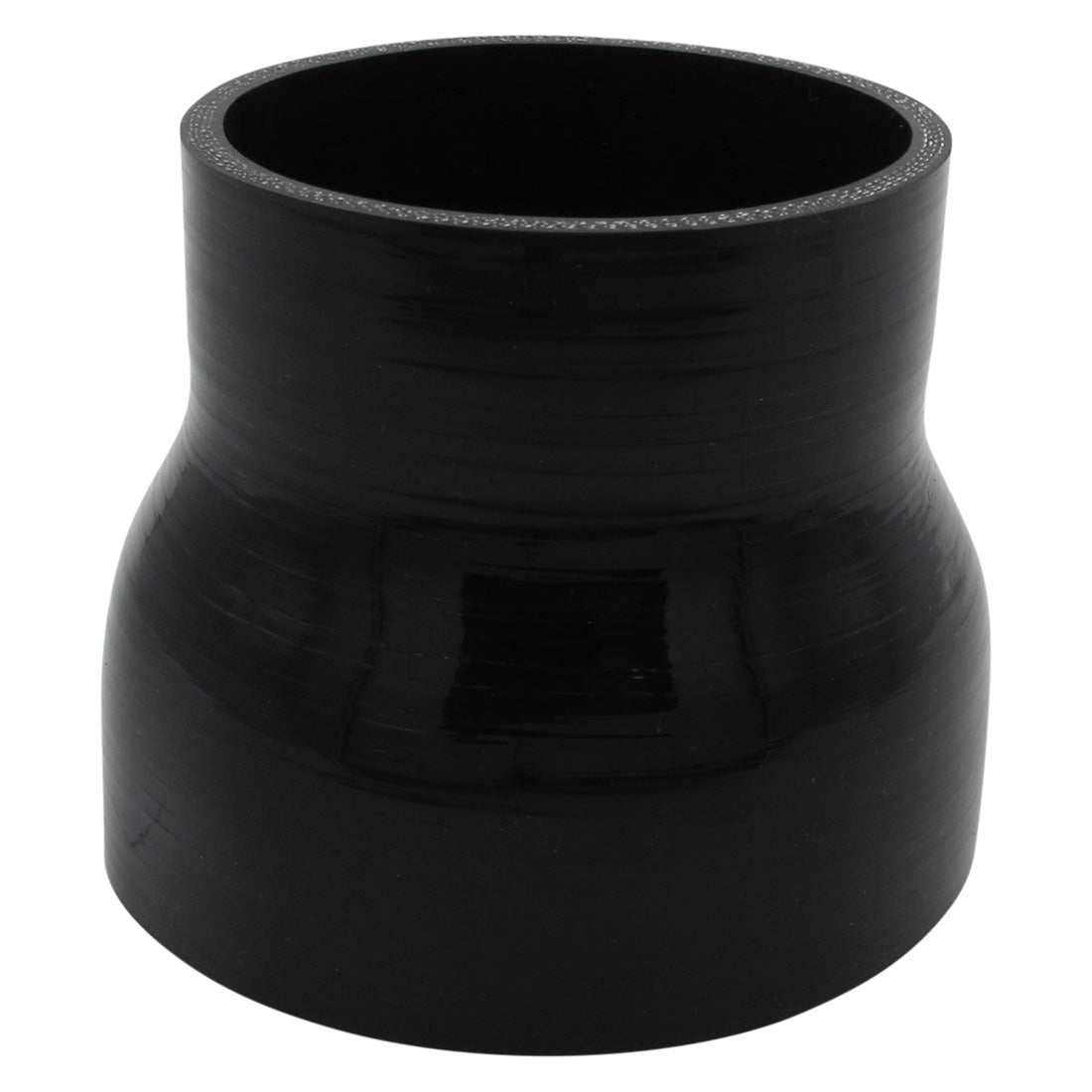 GASO Straight Reducer 4.5" to 3.5" (114-89mm) Silicone Hose Black