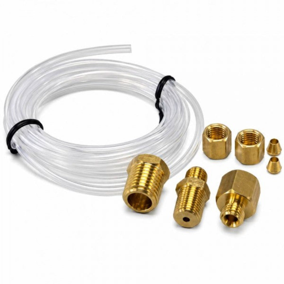 Speco 546-55 Nylon Gauge Pressure Line and Fitting Kit 3.6m with 1/8" and 1/4" NPT Fittings