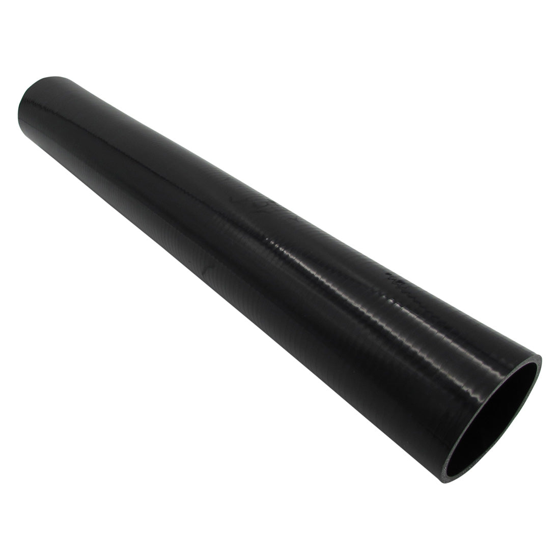 GASO Straight 600mm 3" (76mm) Silicone Hose Black
