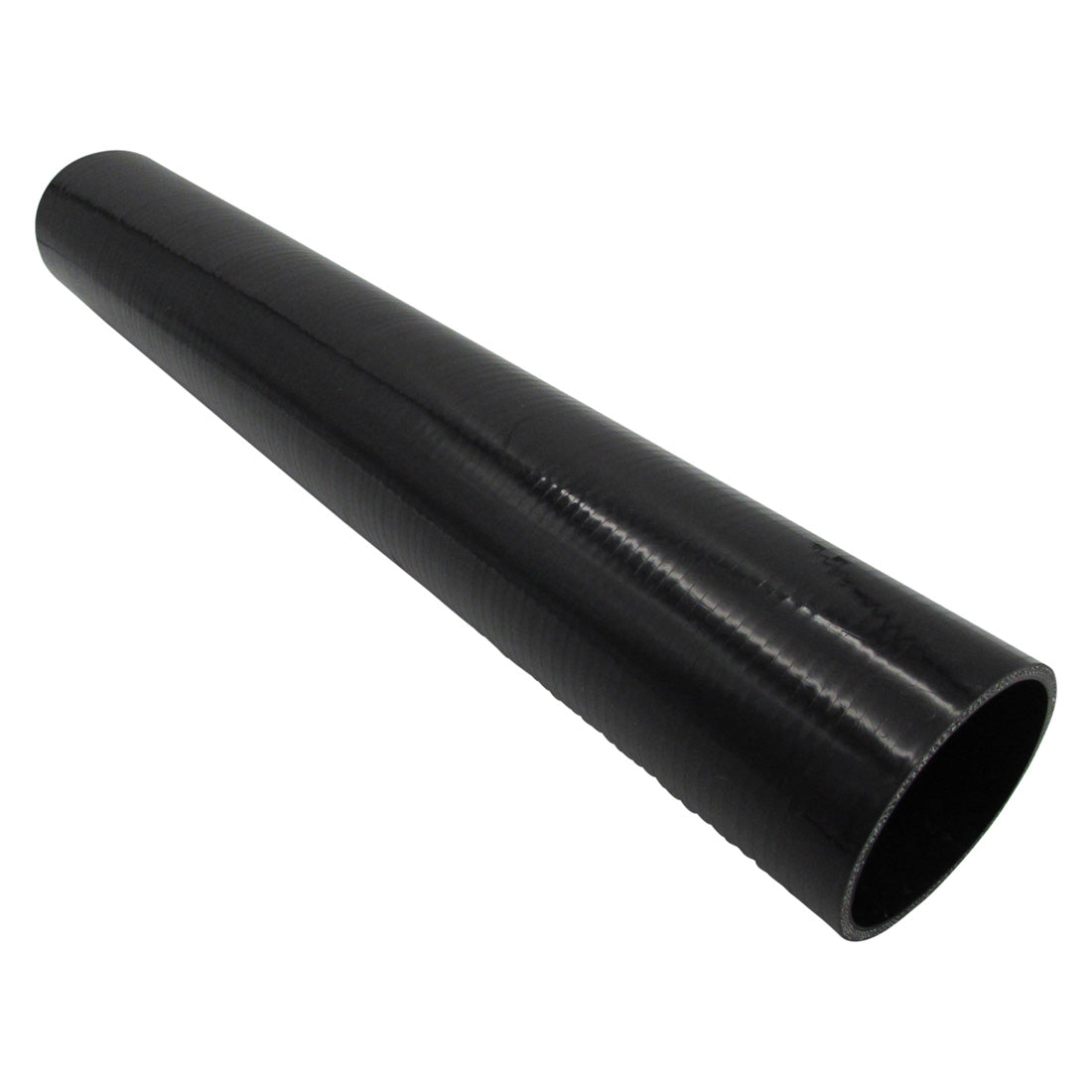 GASO Straight 600mm 3.5" (89mm) Silicone Hose Black