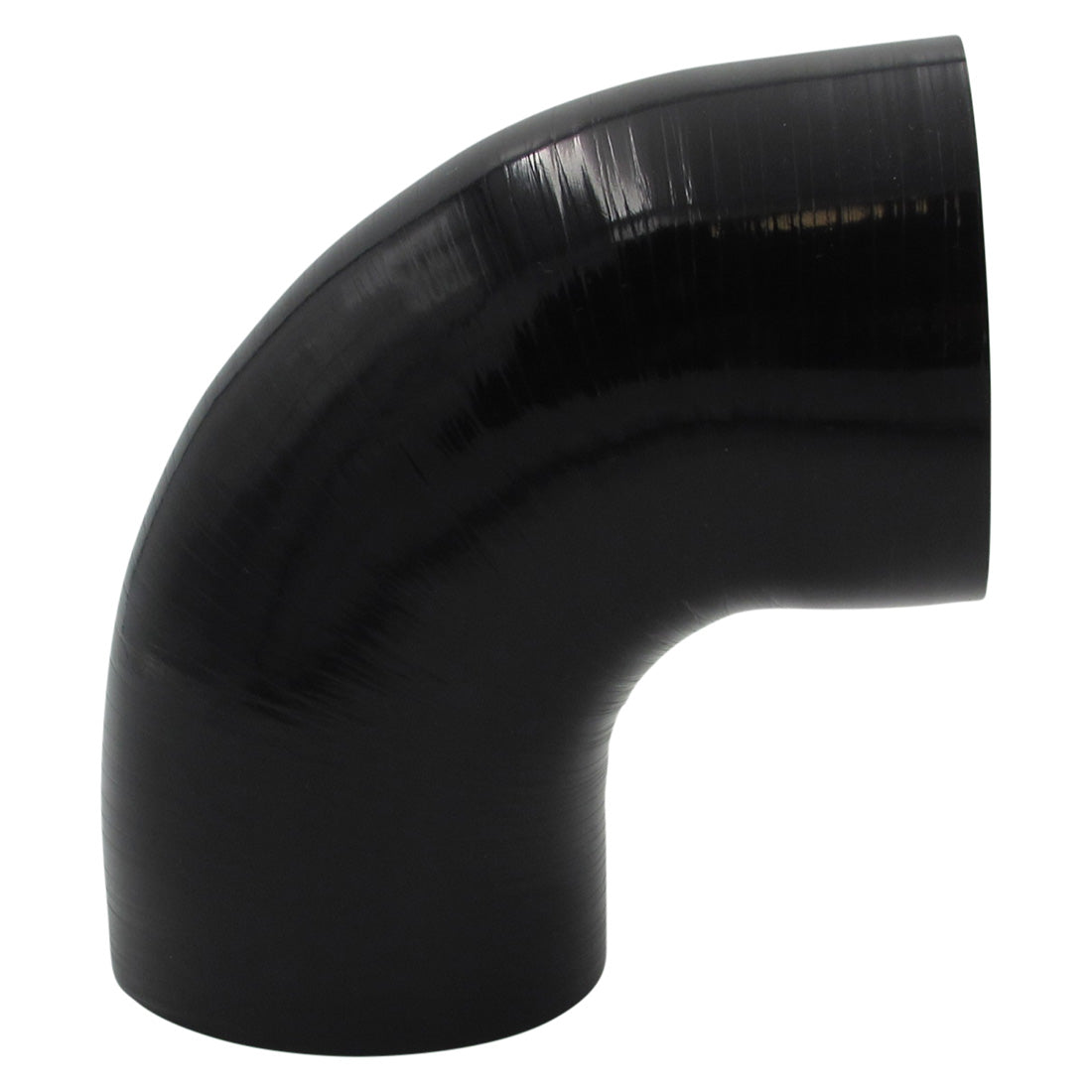 GASO 90 Degree Standard Elbow 4" (102mm) Silicone Hose Black
