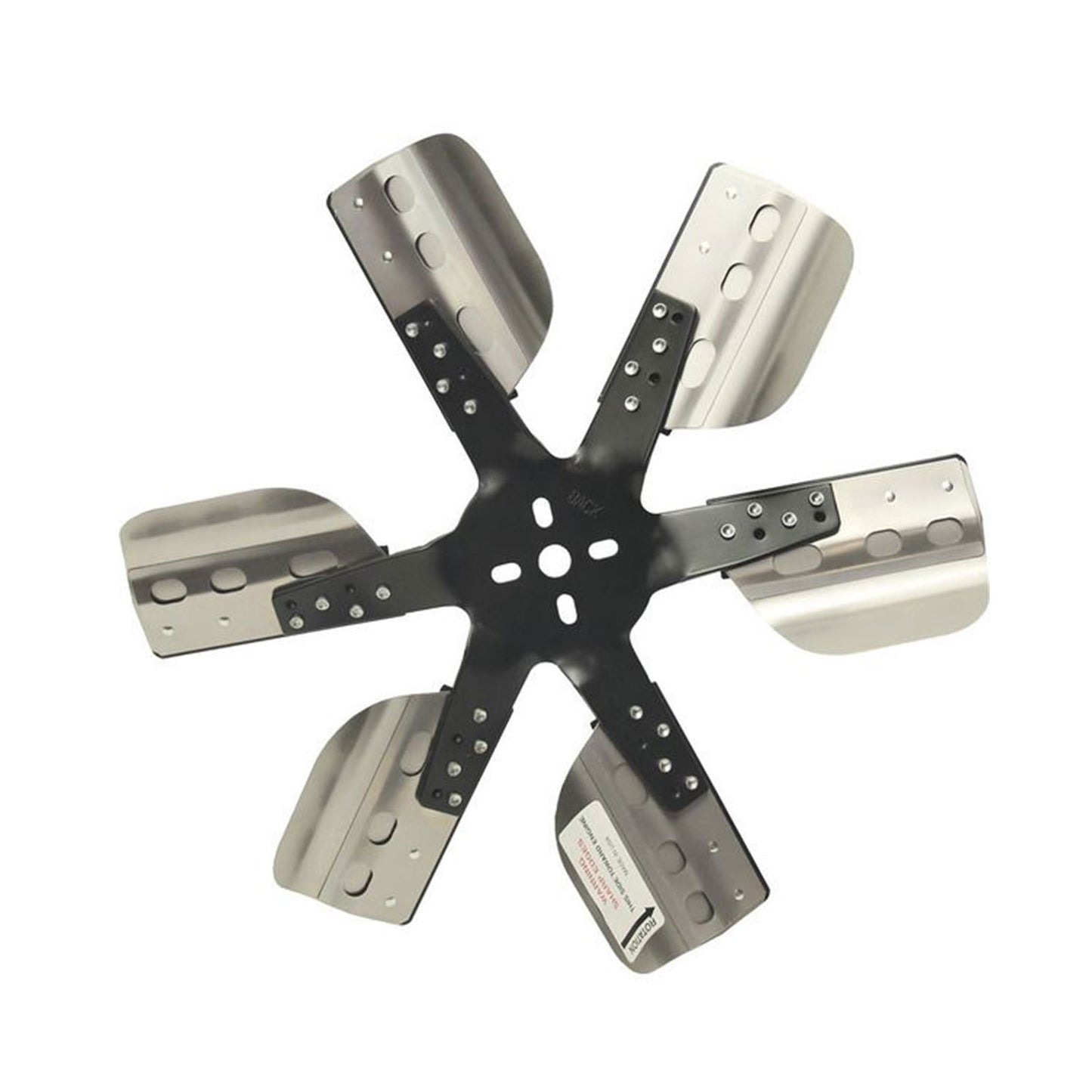 Derale 17017 Heavy Duty Stainless Steel Standard Rotation 17" Inch Flex Fan