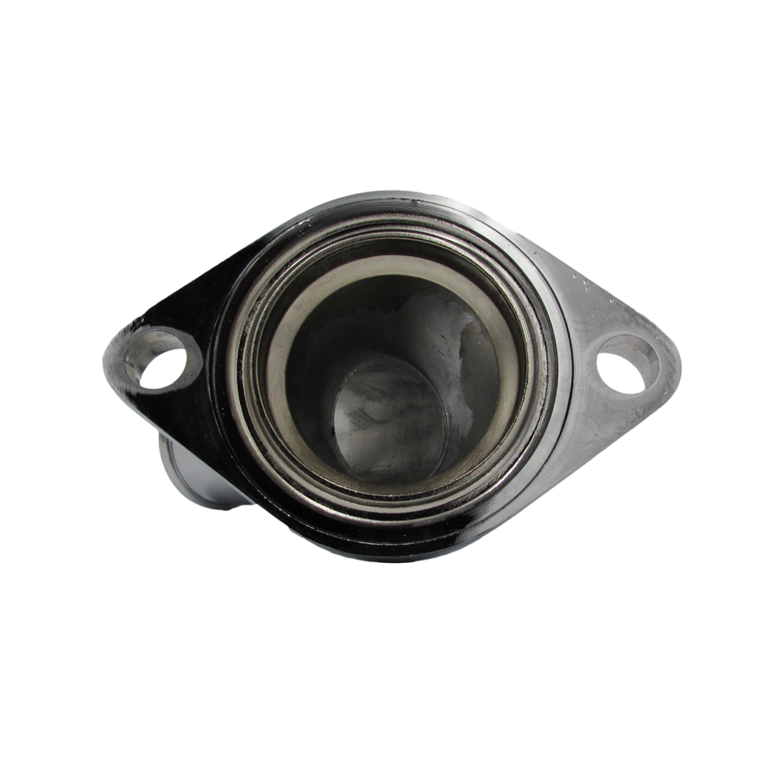 GASO Thermostat Housing Late SBC BBC Chrome 45º Swivel 327 350 396 454 1967-1975