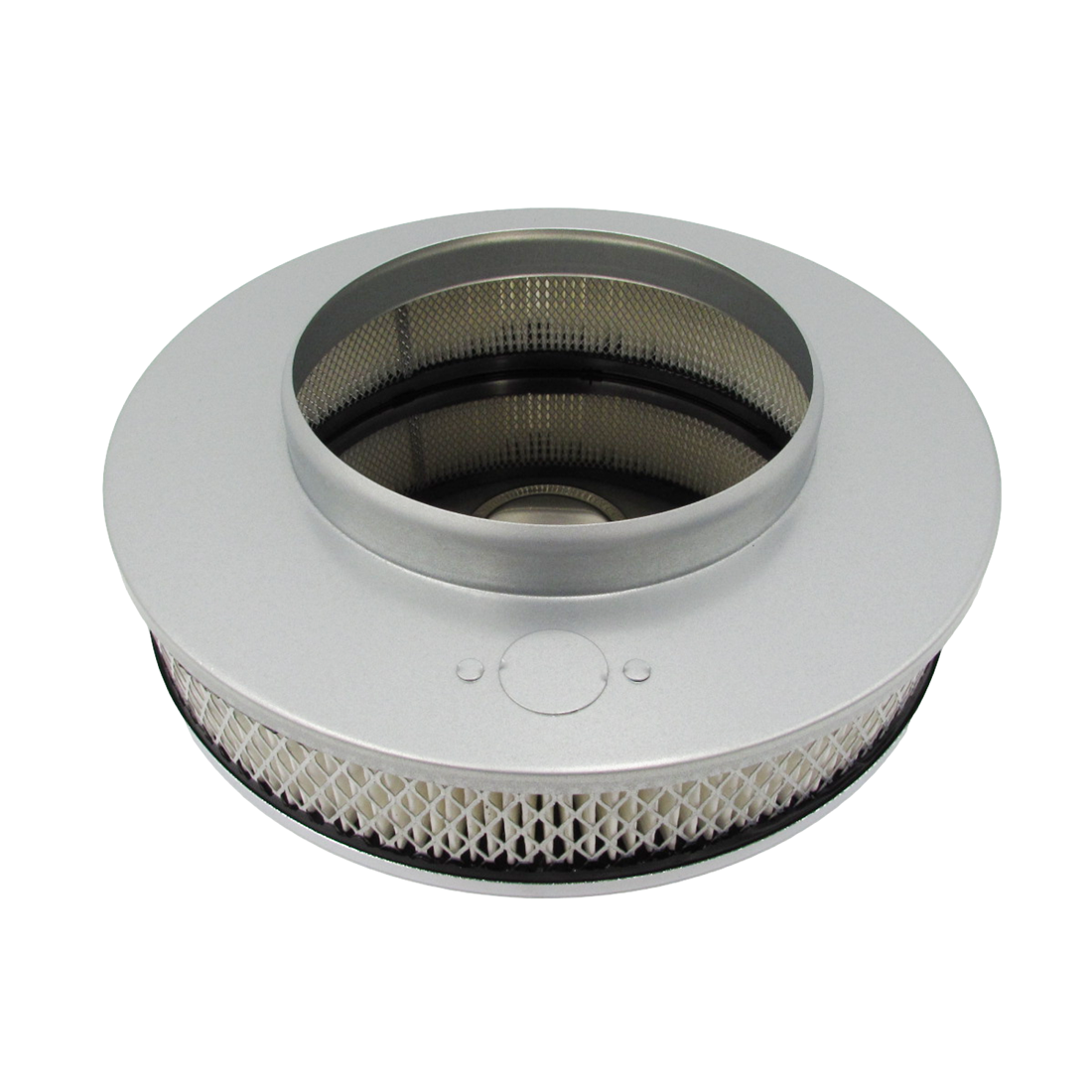 Air Cleaner Chrome 9" X 2" with El Toro Wingnut - 5-1/8" Neck suits Holley & Edelbrock