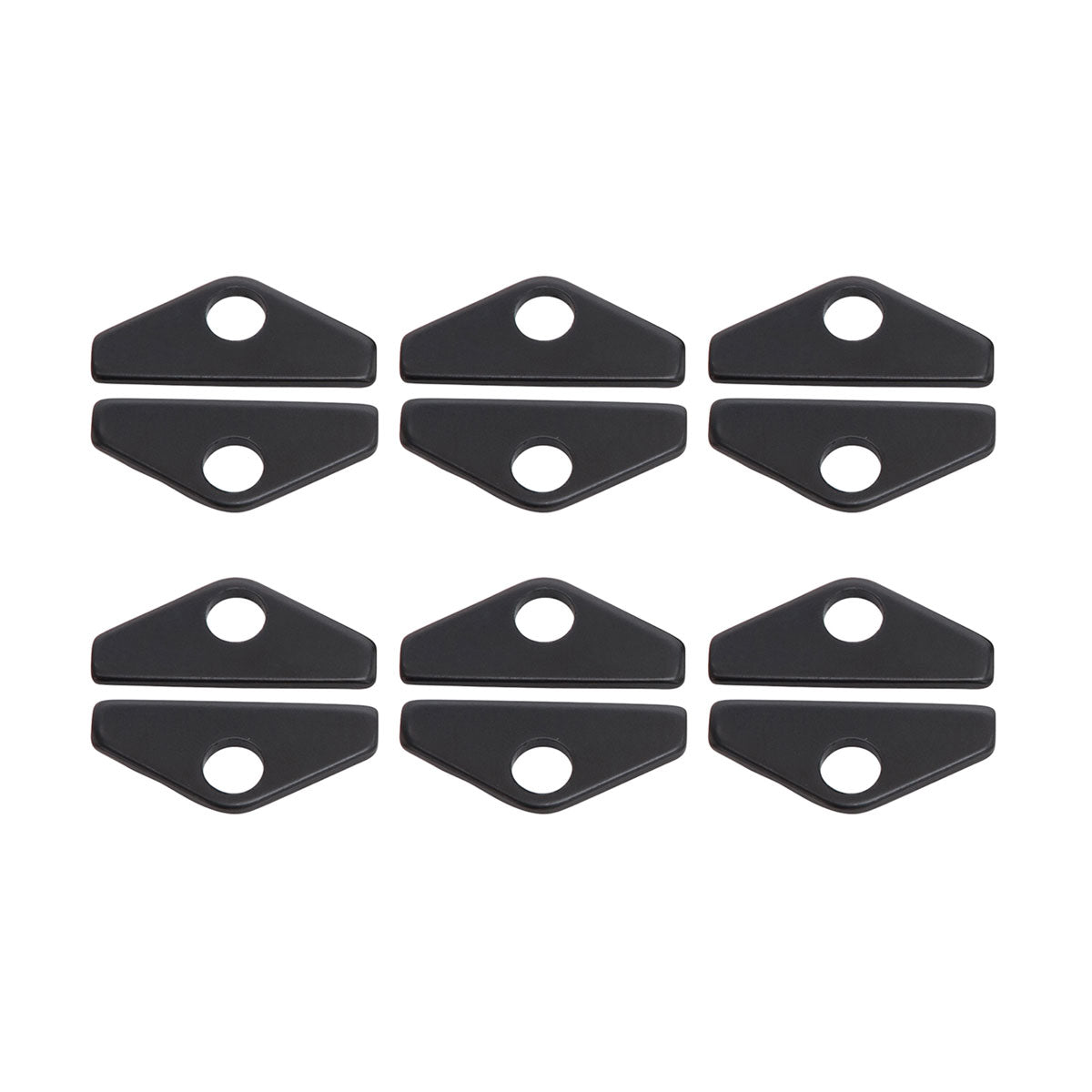 Black Valve Cover Hold Down Tabs 1-1/2" Oil Leak Stopper 12pcs