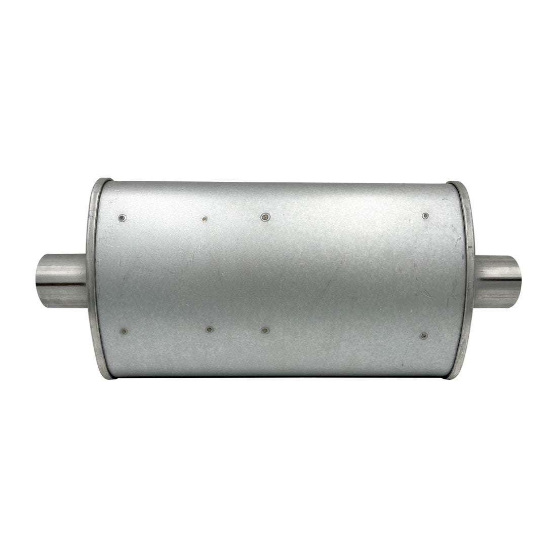 GASO Holden HQ-HZ Oval Muffler 2" Inch ID Centre/Centre 8" x 4" x 14" - Baffled