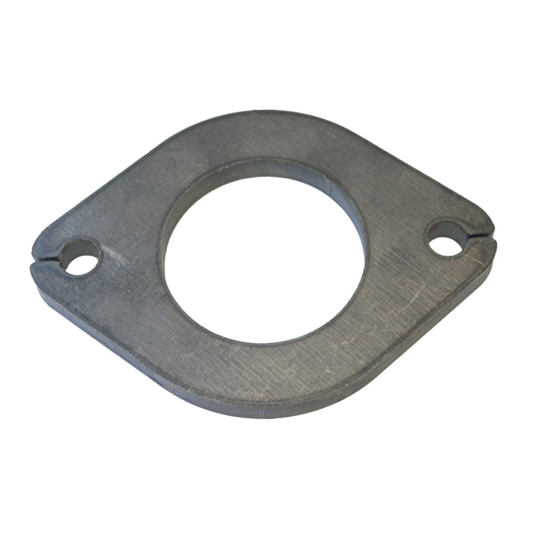 2-Bolt Mild Steel Exhaust Flange Plate – 2.25" Inch (57mm) I.D. 105mm Bolt Centres (Holden)