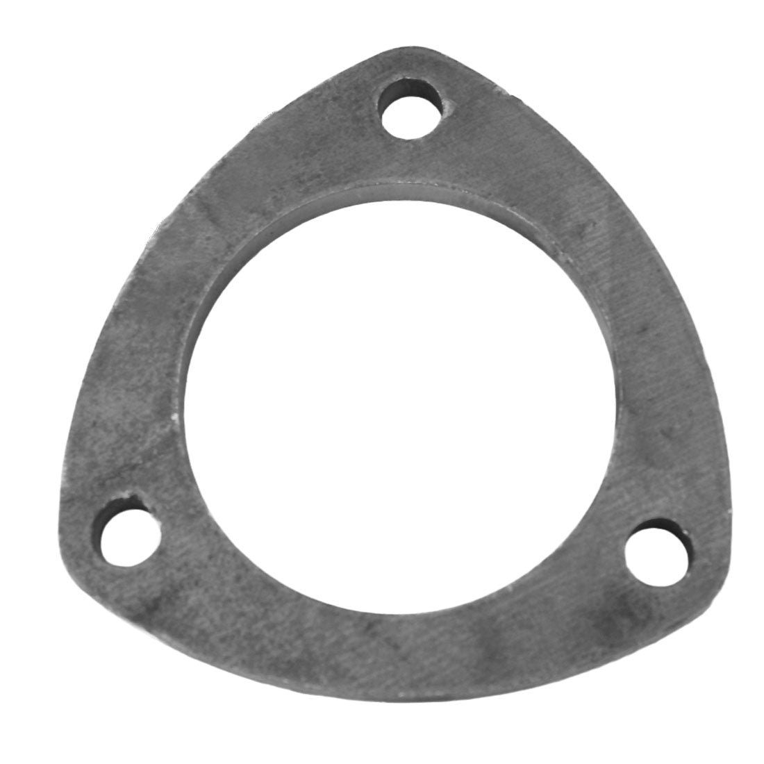3-Bolt Exhaust Flange Plate – 2.5" Inch (63mm) I.D. 77mm Bolt Centres (Universal) Mild Steel