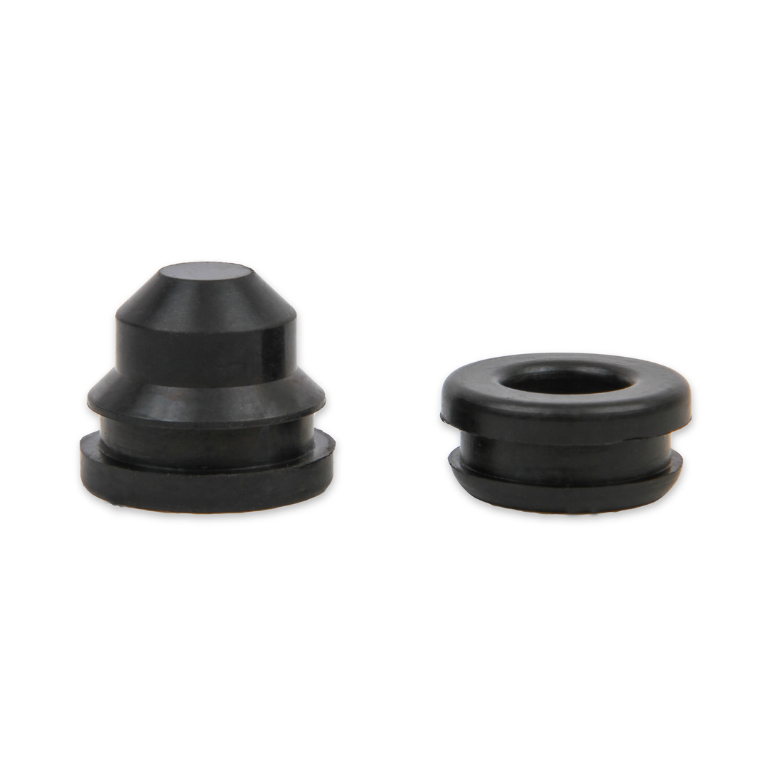 Black Breather Cap & Grommet Set - Suits 1.25" Valve Cover / Rocker Cover Filler Holes