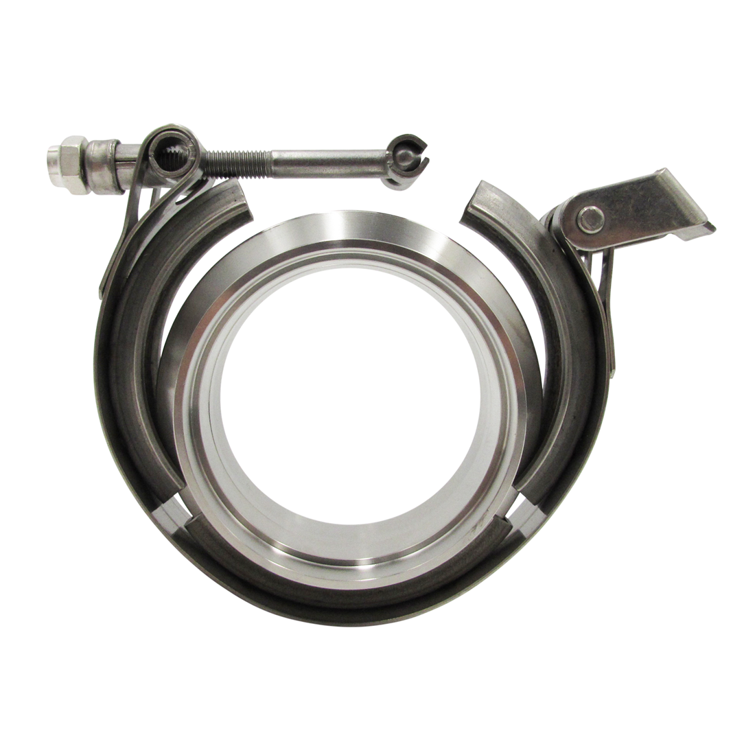 3" (76mm) Quick Release Exhaust V Band Turbo Clamp Flange Kit - 304 Stainless Steel