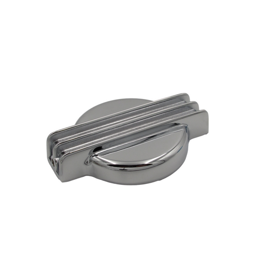 Speco Chrome Finned Radiator Cap Cover 101848