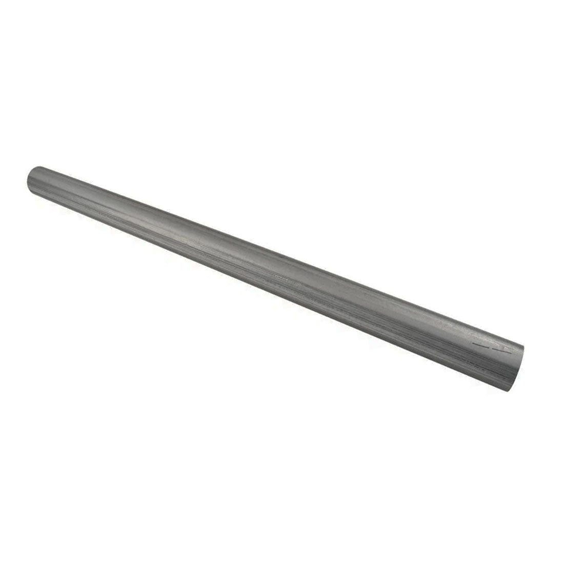Mild Steel 2.5" Inch (63mm) O.D. Straight Exhaust Pipe 900mm Length