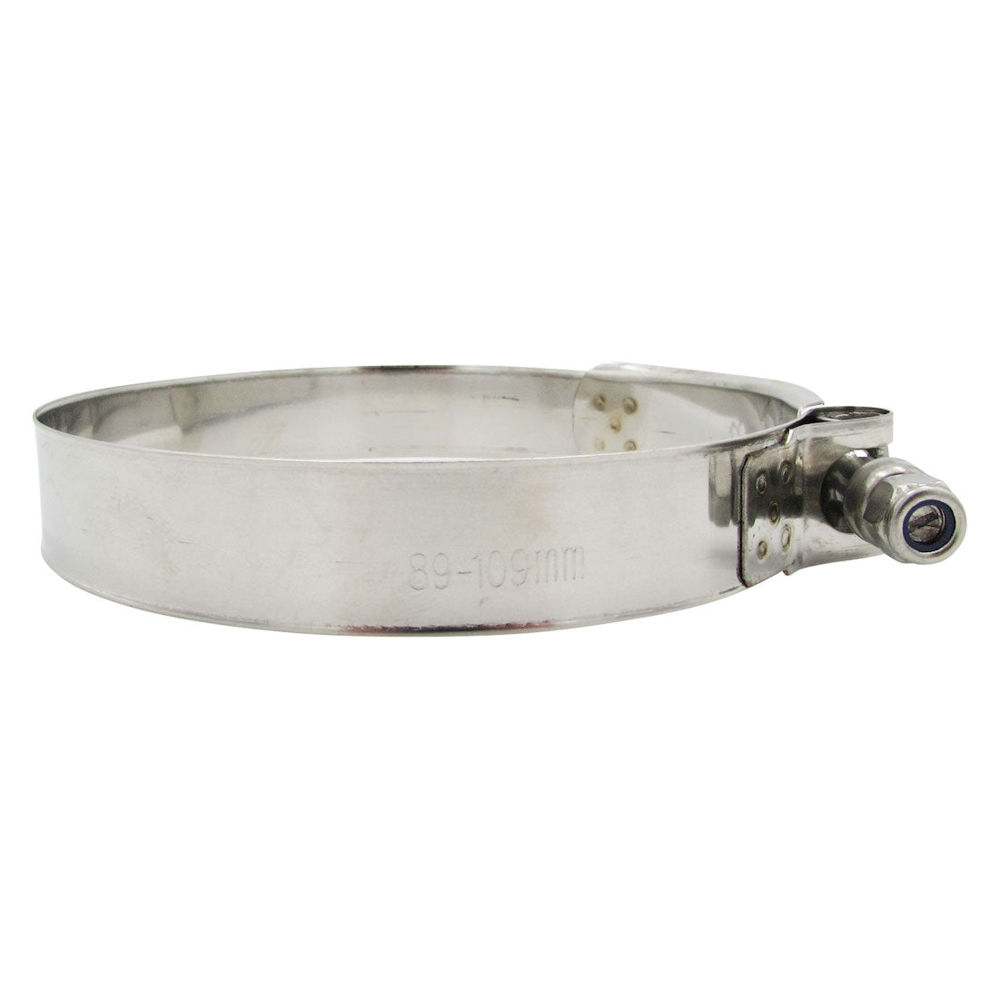 GASO Stainless T-Bolt Clamp 89-109mm suits 3.75" to 4" ID Silicone Hose