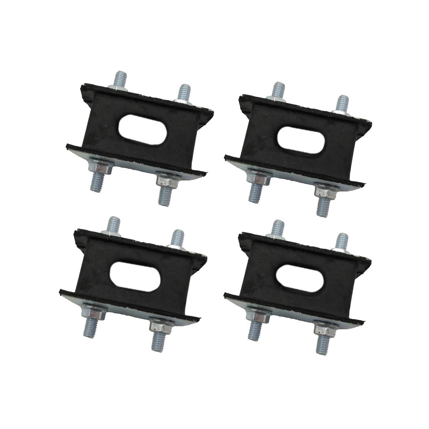 Set of 4 Rubber Exhaust Mounts for Toyota Landcruiser 40 50 60 70 80 100 Series