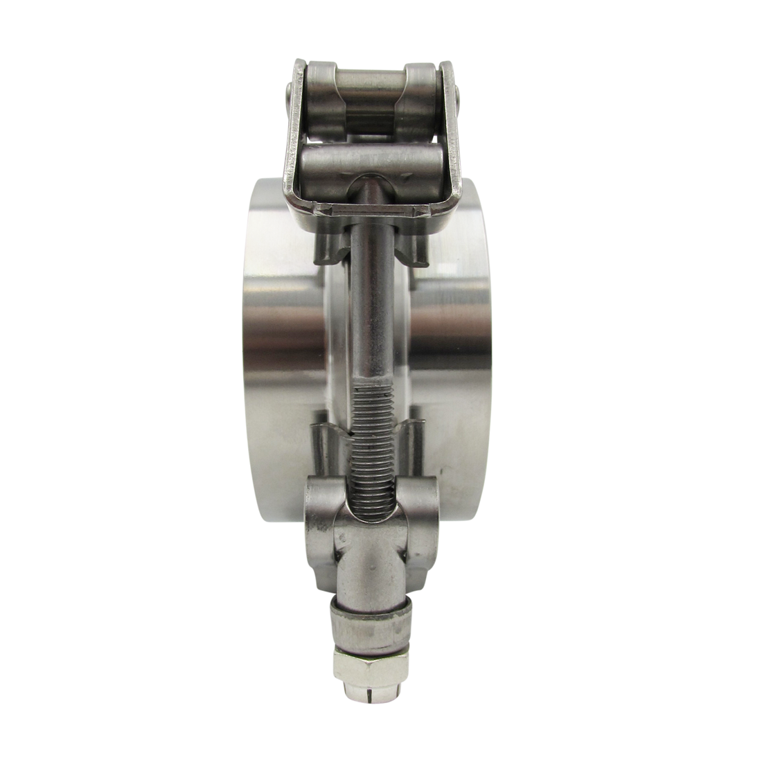 2.5" (63mm) Quick Release Exhaust V Band Turbo Clamp Flange Kit - 304 Stainless Steel