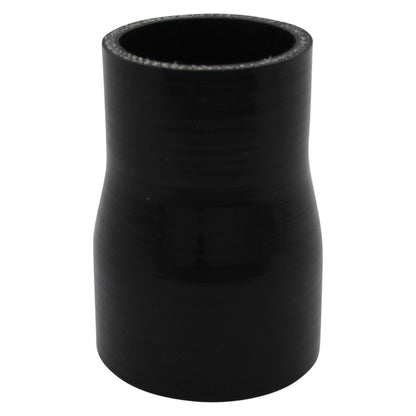 GASO Straight Reducer 2.5" to 2" (63-51mm) Silicone Hose Black