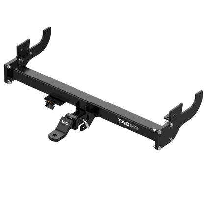 TAG Heavy Duty Towbar & Direct Fit Wiring For Toyota Hilux Models With No Rear Bumper Step (08/2008 - 09/2015)