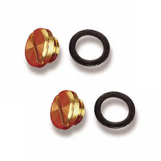 Holley 26-13 Fuel Bowl Sight Plug & Gasket Kit