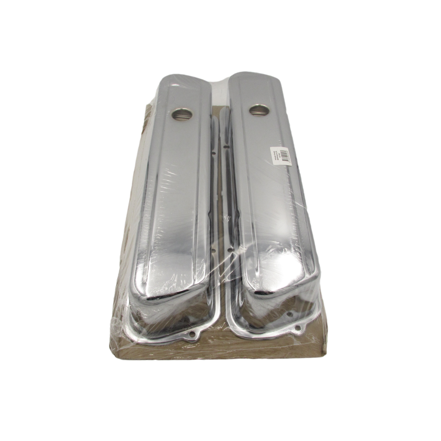 Speco Chrome Valve Covers Holden V8  253 308 Smooth 3.5" High & Gaskets 551932 & 811372R