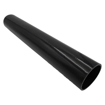GASO Straight 600mm 3.5" (89mm) Silicone Hose Black