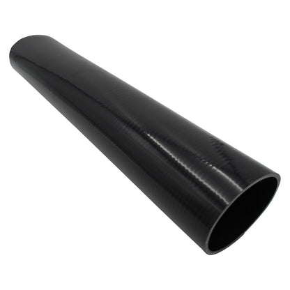 GASO Straight 600mm 4" (102mm) Silicone Hose Black