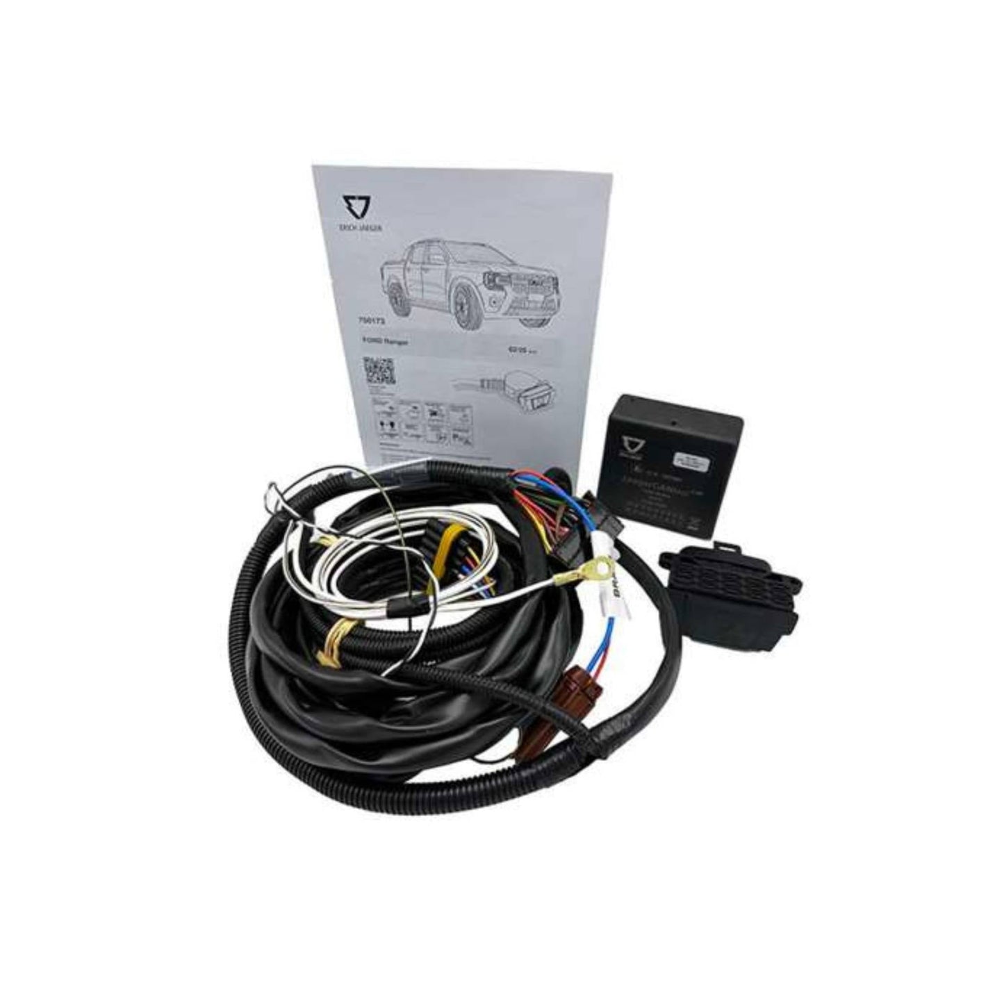 TAG Extreme Recovery Towbar and Direct Fit Wiring for Next-Gen Ford Ranger (01/2025 - On) - Cab Chassis Models