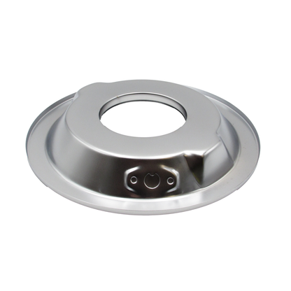 Speco 14" x 3" Chrome Air Cleaner Recessed Base 5-1/8" Neck suit Holley, Edelbrock, Rochester A1403