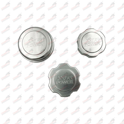 Ford FG XR6 Six Piece Polished Aluminium Engine Dress-Up Kit Fuse ECU Coolant Caps