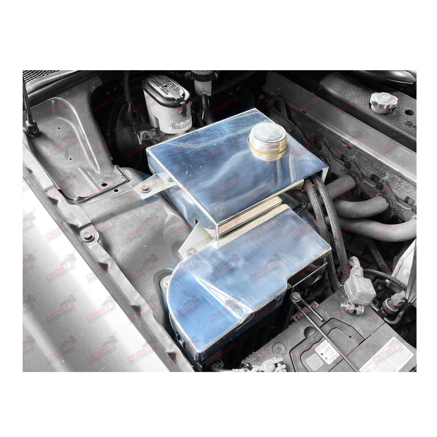 Ford BA/BF XR6 Six Piece Polished Aluminium Engine Dress-Up Kit Fuse ECU Coolant Caps