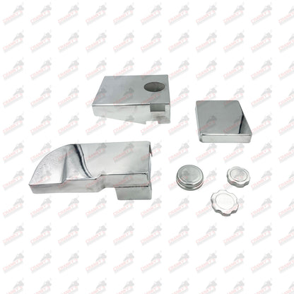 Ford BA/BF XR6 Six Piece Polished Aluminium Engine Dress-Up Kit Fuse ECU Coolant Caps