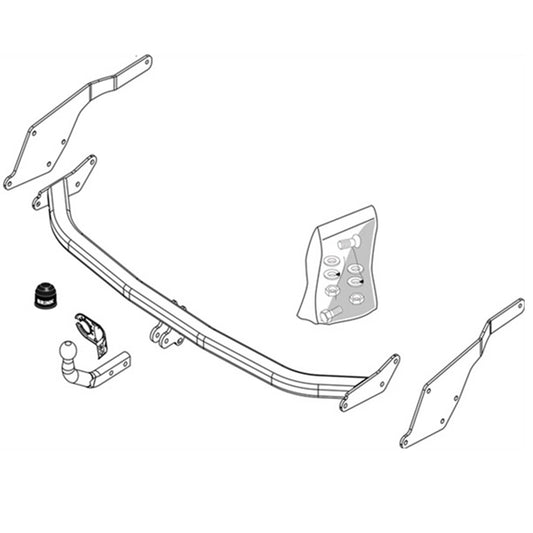 Brink Towbar European for Renault Espace (11/2002 - 2008)