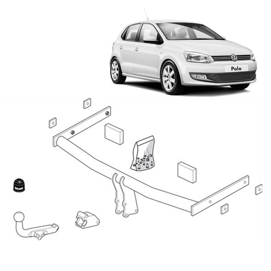 Brink Towbar European for Volkswagen Polo (10/2001 - on)