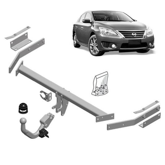Brink Towbar European for Nissan Pulsar (02/2013 - 02/2017), Nissan Pulsar (08/2012 - 02/2017)