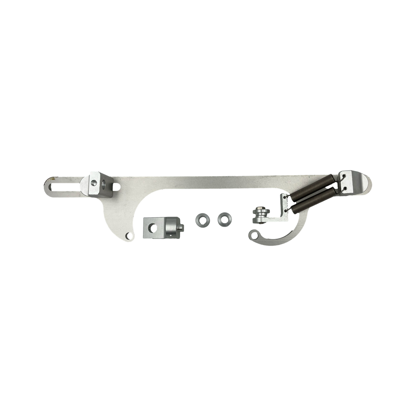 Holley 650 750 Silver Carburettor Throttle Cable Bracket 4150 Holley Double Pumper
