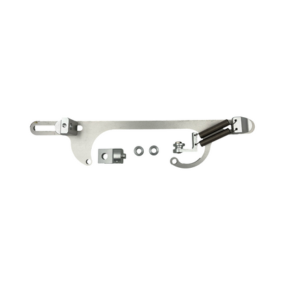 Holley 650 750 Silver Carburettor Throttle Cable Bracket 4150 Holley Double Pumper