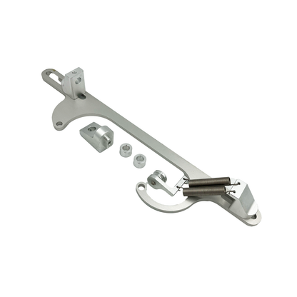 Holley 650 750 Silver Carburettor Throttle Cable Bracket 4150 Holley Double Pumper