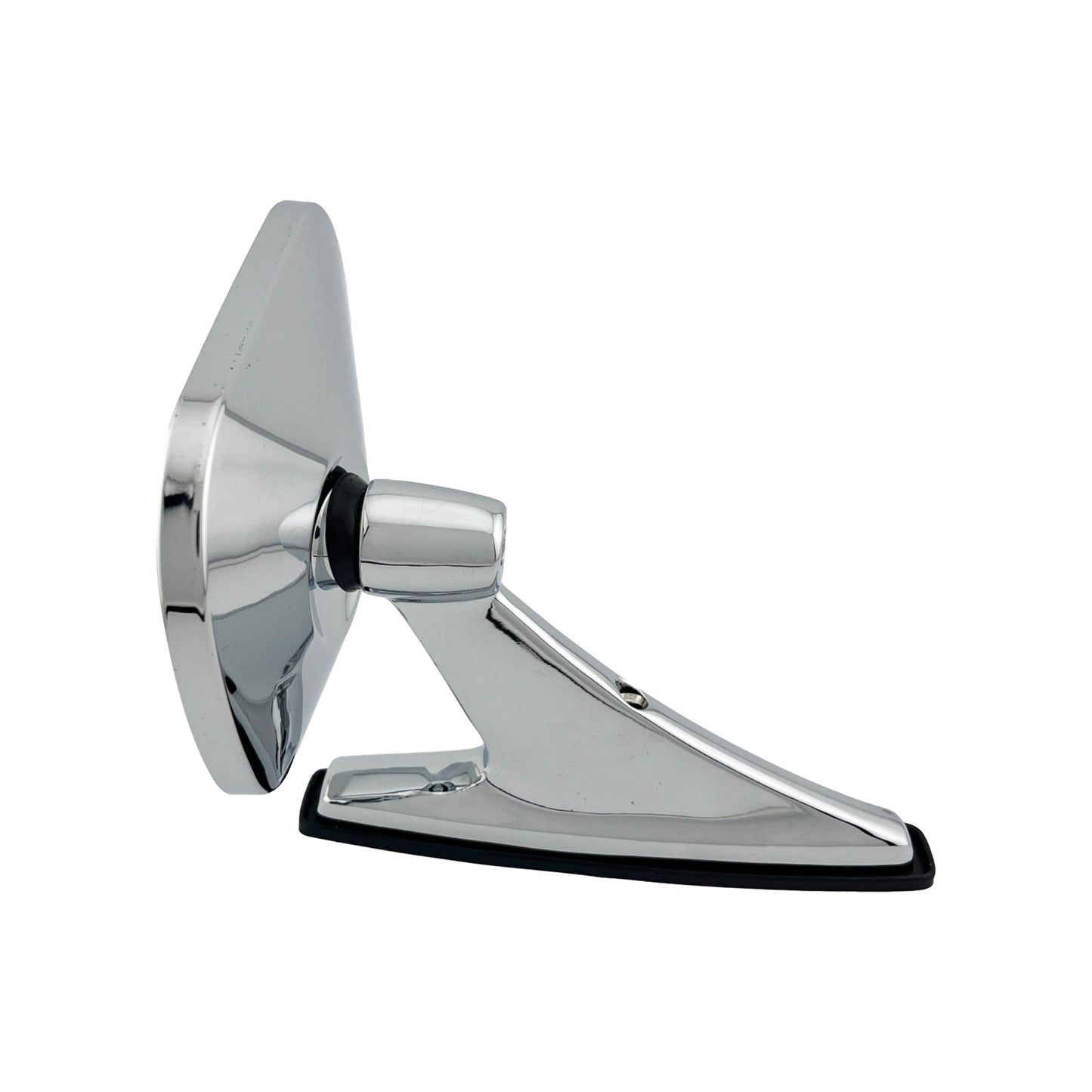 Caretti Rectangle Side Mirror Chrome Classic Vintage Fender / Door Mirror Roberk 370
