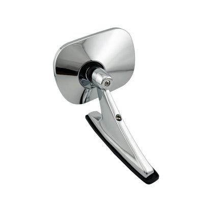 Caretti Rectangle Side Mirror Chrome Classic Vintage Fender / Door Mirror Roberk 370