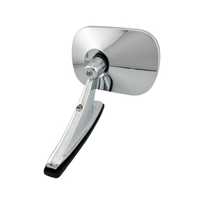 Caretti Rectangle Side Mirror Chrome Classic Vintage Fender / Door Mirror Roberk 370