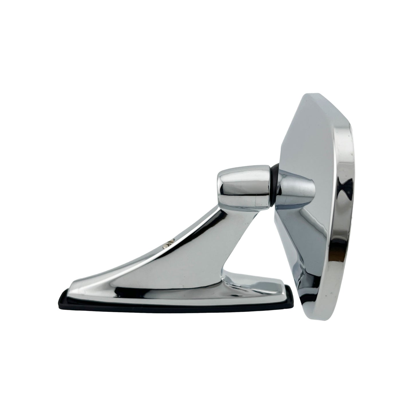 Caretti Pair Rectangle Side Mirrors Chrome Classic Vintage Fender / Door Mirror Roberk 370