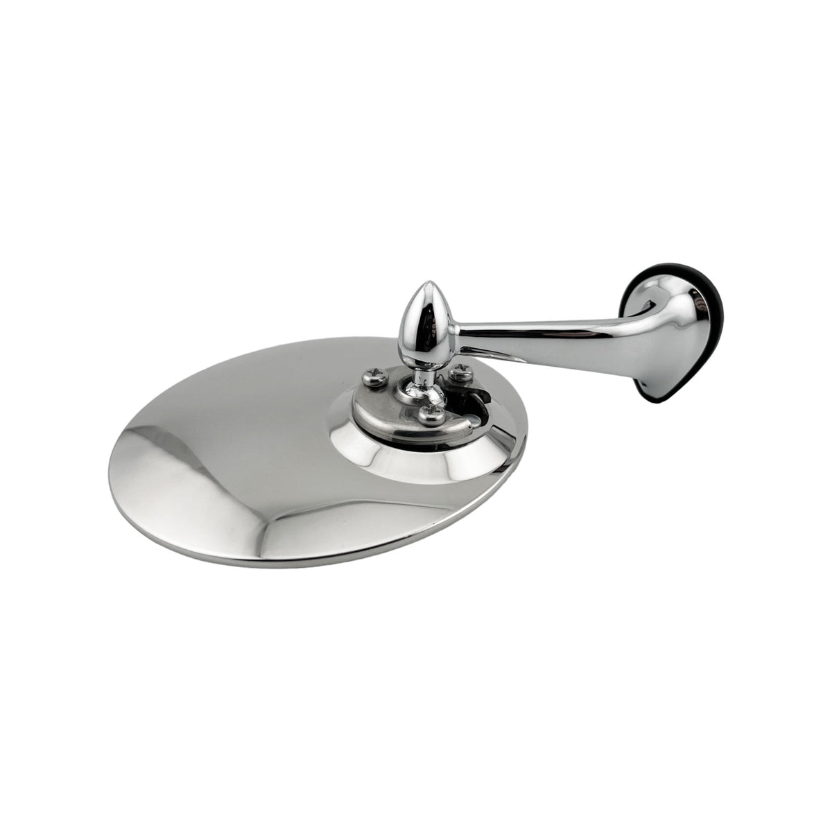 Caretti 4" Fender Wing Mirror Lucas Style Chrome Left Hand British Classic