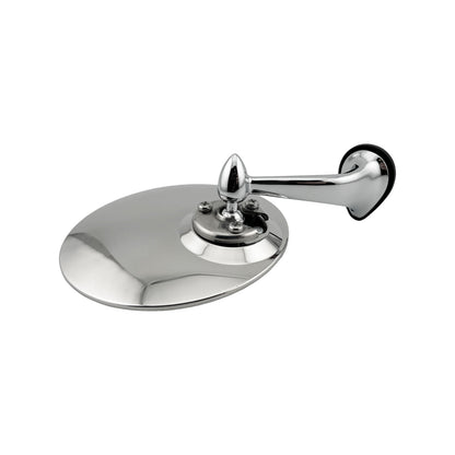 Caretti 4" Fender Wing Mirror Lucas Style Chrome Left Hand British Classic