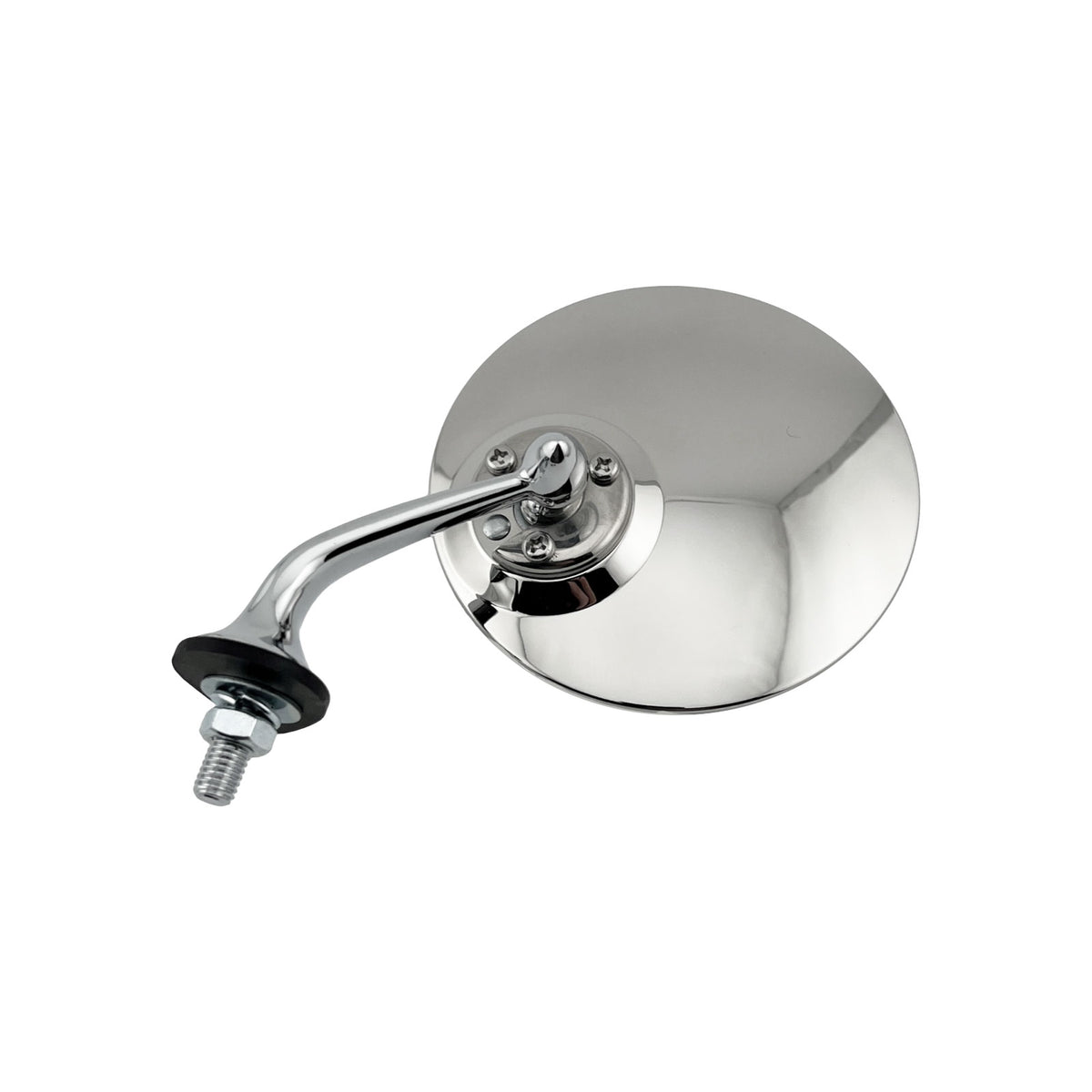 Caretti 4" Fender Wing Mirror Lucas Style Chrome Left Hand British Classic
