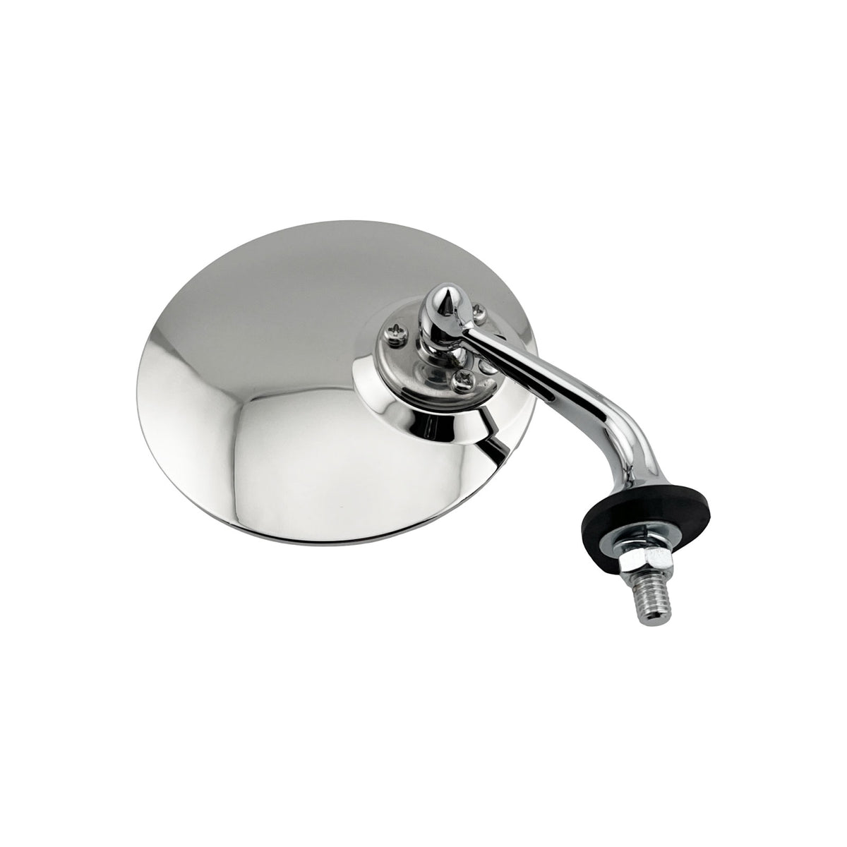 Caretti 4" Fender Wing Mirror Lucas Style Chrome Right Hand British Classic