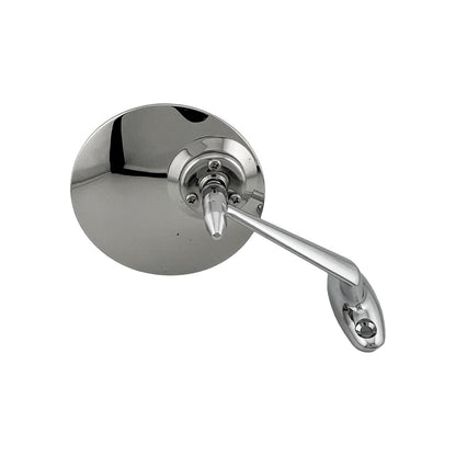 Caretti Chrome Round Wing Mirror Universal Hot Round British Classic Lucas Styling