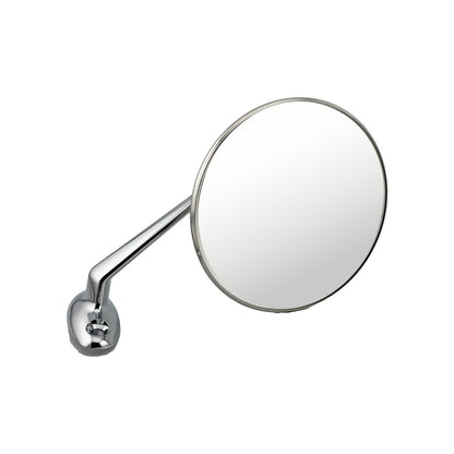 Caretti Chrome Round Wing Mirror Universal Hot Round British Classic Lucas Styling