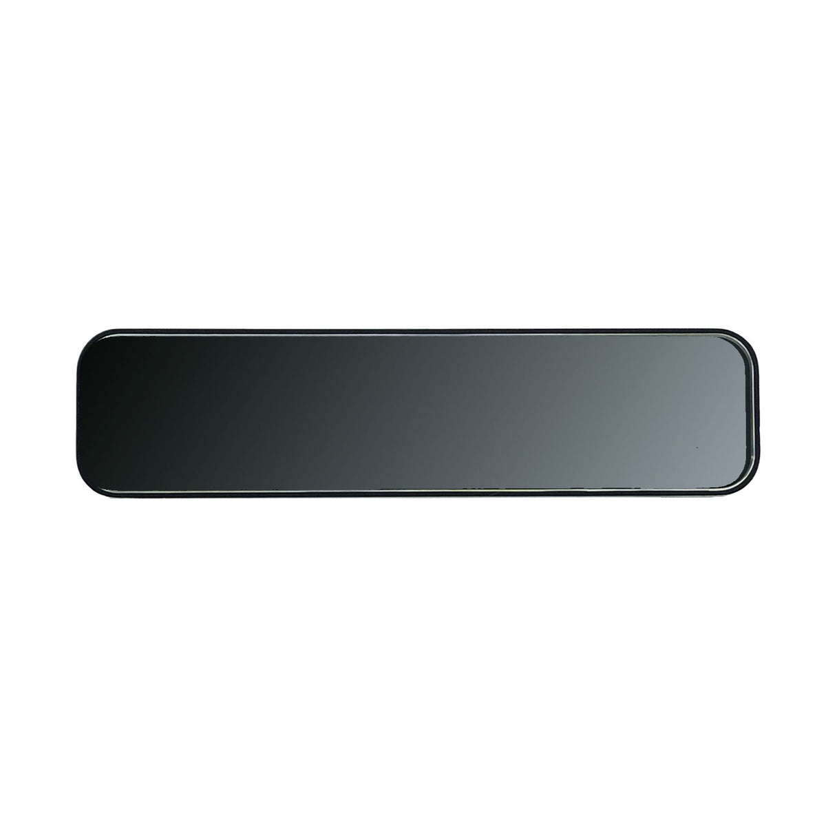 Caretti Slimline Rearview Mirror Chrome Billet Aluminium Rectangular Milled Hot Rod