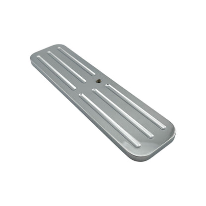 Caretti Slimline Rearview Mirror Chrome Billet Aluminium Rectangular Milled Hot Rod